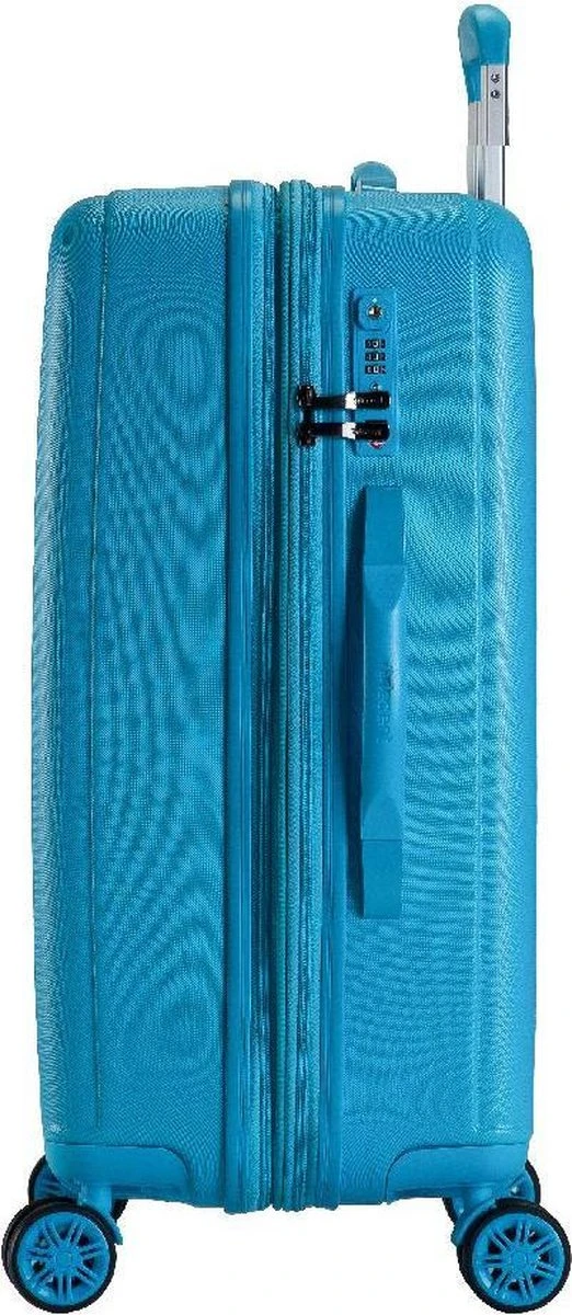 Decent Koffer / Trolley / Reiskoffer - Xx Cm - 120 Liter - Maxi Air - Blauw 5 Decent Koffer / Trolley / Reiskoffer - Xx Cm - 120 Liter - Maxi Air - Blauw - Afbeelding 5