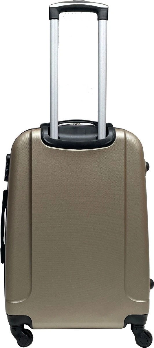 Castillo Travelerz 4 Delige ABS Kofferset - Champagne 5 Castillo Travelerz 4 Delige ABS Kofferset - Champagne - Afbeelding 5