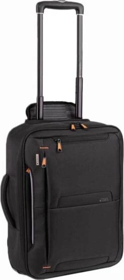 Gabol - Piloto Roma - Handbagage Laptop Rugzaktrolley - Zwart