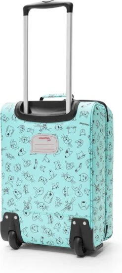 Reisenthel Trolley XS Kids Reiskoffer Kind - Maat XS - 12L - Cats&Dogs Mint -Reizen Verkoopwinkel 538x1200