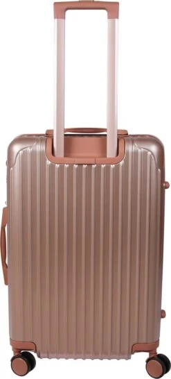 Royal Swiss - Reis Koffer - 56cm - Cijferslot- Lichtgewicht Koffer - 4 Wielen- Rosé Gold -Reizen Verkoopwinkel 543x1200 3