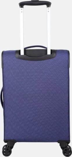 Decent D-Upright Handbagage Koffer - 55 Cm - TSA Slot - Donkerblauw -Reizen Verkoopwinkel 552x1200