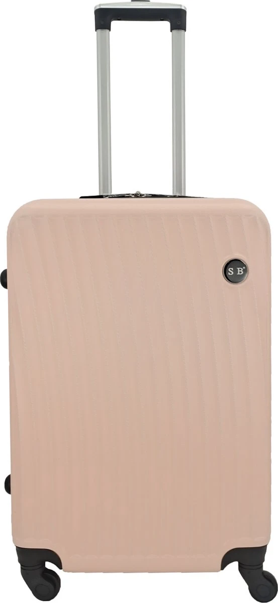 SB Travelbags Kofferset - 2 Delige -Licht Roze - 65cm/55cm 2 SB Travelbags Kofferset - 2 Delige -Licht Roze - 65cm/55cm - Afbeelding 2