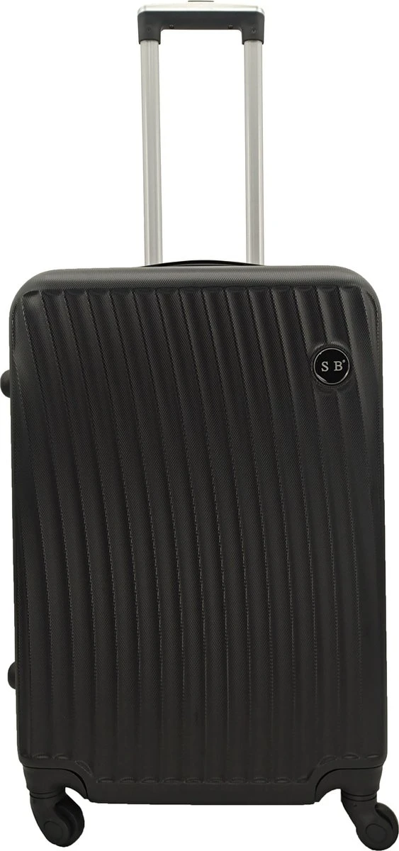 SB Travelbags Kofferset - 2 Delige -Zwart - 65cm/55cm 2 SB Travelbags Kofferset - 2 Delige -Zwart - 65cm/55cm - Afbeelding 2