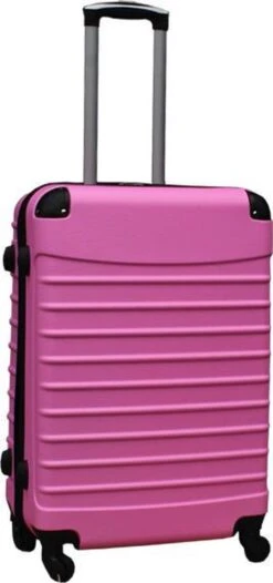 Travelerz Kofferset 3 Delig Met Wielen En Cijferslot - Handbagage Koffers - ABS - Licht Roze -Reizen Verkoopwinkel 563x1200 4