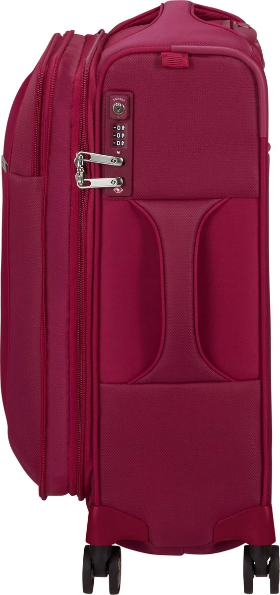 Samsonite Reiskoffer Met Laptopvak - D'Lite Spinner Uitbreidbaar (4 Wielen) 55 Cm Handbagage - Fuchsia - 2 Kg 5 Samsonite Reiskoffer Met Laptopvak - D'Lite Spinner Uitbreidbaar (4 Wielen) 55 Cm Handbagage - Fuchsia - 2 Kg - Afbeelding 5
