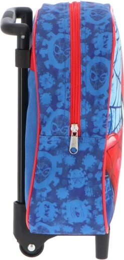 Spider-Man Spiderman Handbagage Reiskoffer/trolley - Blauw/rood - 28 Cm - Voor Kinderen -Reizen Verkoopwinkel 571x1200