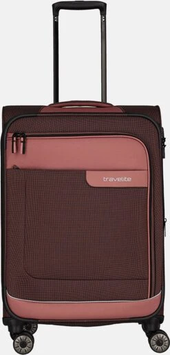 Travelite Zachte Koffer / Trolley / Reiskoffer - Viia - 67 Cm (medium) - Roze -Reizen Verkoopwinkel 575x1200 2