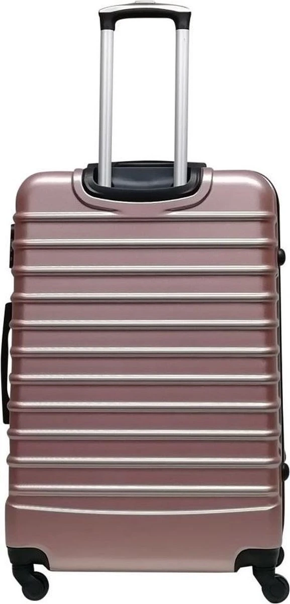 Castillo Quadrant 2 Delige ABS Kofferset (XL + S) - Rosé Gold 2 Castillo Quadrant 2 Delige ABS Kofferset (XL + S) - Rosé Gold - Afbeelding 2
