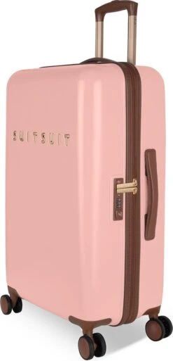 SUITSUIT - Fab Seventies - Coral Cloud - Reiskoffer (66 Cm) -Reizen Verkoopwinkel 578x1200