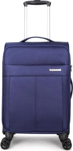 Decent D-Upright Handbagage Koffer - 55 Cm - TSA Slot - Donkerblauw -Reizen Verkoopwinkel 587x1200