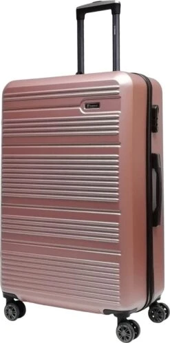 Benzi Lugo Grote Koffer - 75 Cm - Rosé Goud -Reizen Verkoopwinkel 595x1200