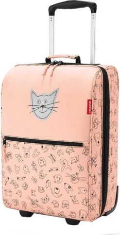 Reisenthel Trolley XS Kids Reiskoffer Kind - Maat XS - 12L - Cats&Dogs Rose Roze -Reizen Verkoopwinkel 613x1200