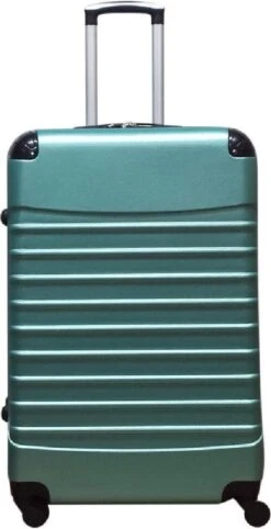 Castillo Quadrant 2 Delige ABS Kofferset (XL + S) - Lichtgroen -Reizen Verkoopwinkel 615x1200 4