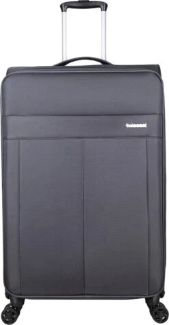 Decent D-Upright Large Koffer - 76 Cm Expandable - TSA Slot - Grijs -Reizen Verkoopwinkel 625x1200 2