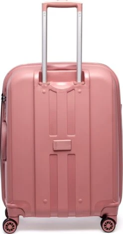 ©TROLLEYZ - Paris No.5 - Reiskoffer - 69cm Met TSA Slot - Dubbele Wielen - 360° Spinners - 100% Polypropyleen - Reiskoffer In Rose Blush -Reizen Verkoopwinkel 633x1200 7