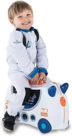 Trunki Ride-on Reiskoffer Incl. Stickers - Skye Ruimteschip -Reizen Verkoopwinkel 634x1200 1
