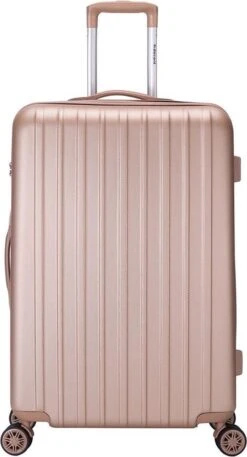 Decent Tranporto-One Reiskoffer 76 Cm - Zalmroze -Reizen Verkoopwinkel 648x1200