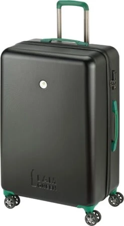 Princess Traveller I'm Green Atlantic - Reiskoffer - Zwart - L - 76cm -Reizen Verkoopwinkel 657x1200