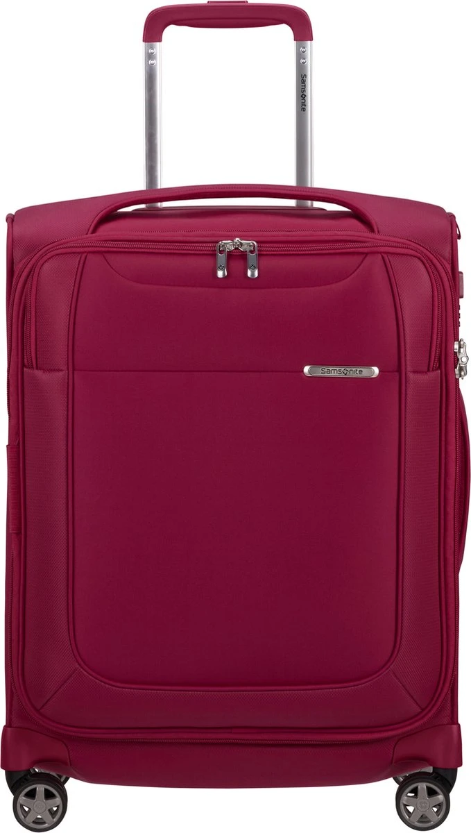 Samsonite Reiskoffer Met Laptopvak - D'Lite Spinner Uitbreidbaar (4 Wielen) 55 Cm Handbagage - Fuchsia - 2 Kg 9 Samsonite Reiskoffer Met Laptopvak - D'Lite Spinner Uitbreidbaar (4 Wielen) 55 Cm Handbagage - Fuchsia - 2 Kg - Afbeelding 9
