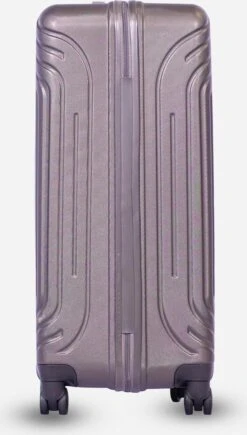 ©TROLLEYZ - Florence No.7 - Trolley - 55cm Met TSA Slot - Dubbele Wielen - 360° Spinners - 100% ABS - Handbagage Koffer In Cloudy Grey -Reizen Verkoopwinkel 681x1200 1