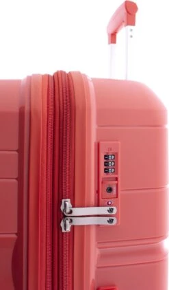 Gladiator Boxing Middelgrote Koffer Expandable 67 Cm 70/80 Liter TSA Slot - Koraalrood -Reizen Verkoopwinkel 703x1200 3