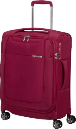 Samsonite Reiskoffer Met Laptopvak - D'Lite Spinner Uitbreidbaar (4 Wielen) 55 Cm Handbagage - Fuchsia - 2 Kg