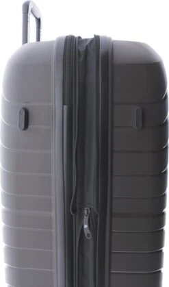 Gladiator Kick-Off Grote Koffer Expandable -76 Cm - 99/125 Liter - Eco Friendly Recyclebaar PP - Donkergrijs -Reizen Verkoopwinkel 708x1200 1