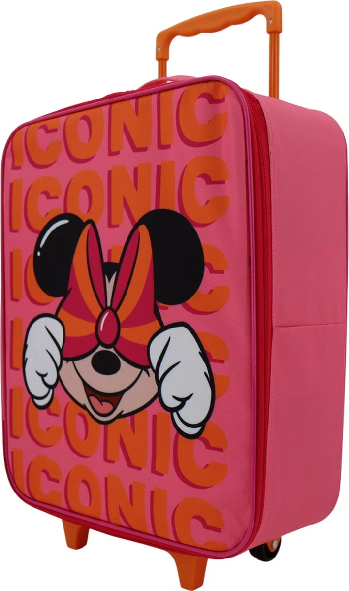 Minnie Mouse Meisje Trolley Roze Oranje 35 X 14.5 X 42 2 Minnie Mouse Meisje Trolley Roze Oranje 35 X 14.5 X 42 - Afbeelding 2
