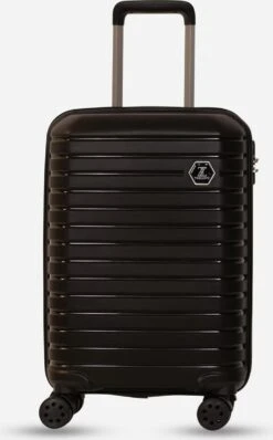 ©TROLLEYZ - Berlin No.11 - Trolley - 55cm Met Cijferslot - Dubbele Wielen - 360° Spinners - 100% Polypropyleen- Reiskoffer In Night Black 16 ©TROLLEYZ - Berlin No.11 - Trolley - 55cm Met Cijferslot - Dubbele Wielen - 360° Spinners - 100% Polypropyleen- Reiskoffer In Night Black -Reizen Verkoopwinkel 745x1200