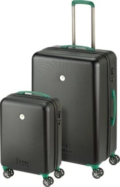 Princess Traveller I'm Green Atlantic - Reiskoffer - Zwart - L - 76cm -Reizen Verkoopwinkel 767x1200