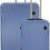 SB Travelbags Kofferset - 2 Delige -Blauw - 75cm/55cm