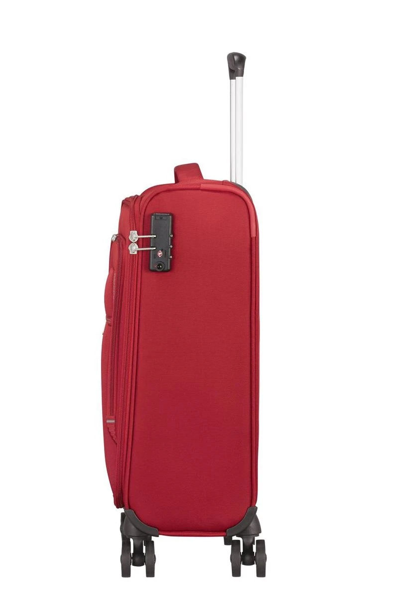 American Tourister Reiskoffer - Crosstrack Spinner 55/20 Tsa (Handbagage) Red/Grey 8 American Tourister Reiskoffer - Crosstrack Spinner 55/20 Tsa (Handbagage) Red/Grey - Afbeelding 8