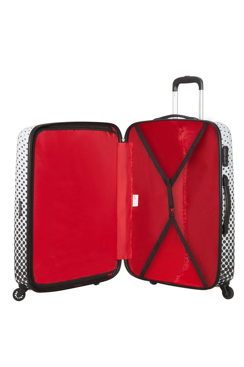 American Tourister Reiskoffer - Disney Legends Spinner 75/28 Alfatwist (Large) Mickey Mouse Polka Dot 3 American Tourister Reiskoffer - Disney Legends Spinner 75/28 Alfatwist (Large) Mickey Mouse Polka Dot - Afbeelding 3