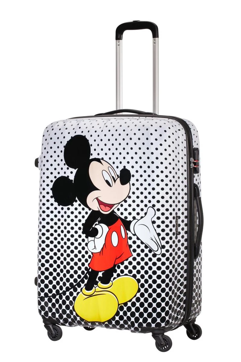 American Tourister Reiskoffer - Disney Legends Spinner 75/28 Alfatwist (Large) Mickey Mouse Polka Dot 4 American Tourister Reiskoffer - Disney Legends Spinner 75/28 Alfatwist (Large) Mickey Mouse Polka Dot - Afbeelding 4