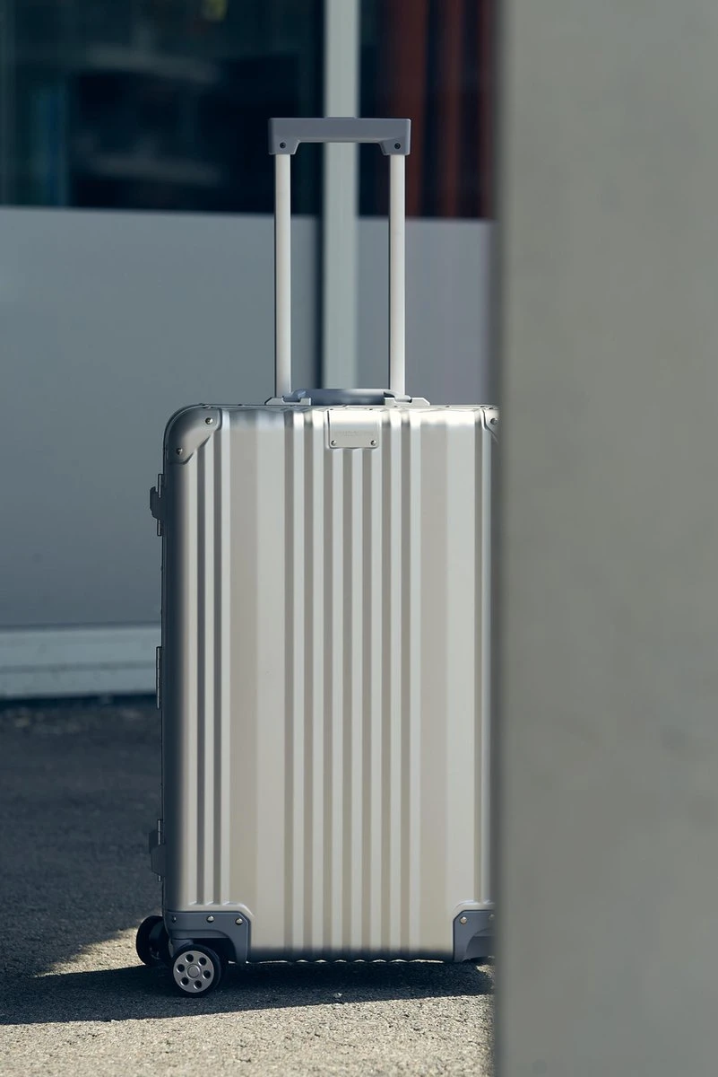 Aluminium Handbagage Koffer Mozzel Darrow - Reiskoffer Met Wielen - 51cm - Harde Koffer - Zilver 13 Aluminium Handbagage Koffer Mozzel Darrow - Reiskoffer Met Wielen - 51cm - Harde Koffer - Zilver - Afbeelding 13