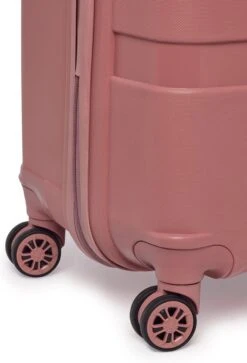 ©TROLLEYZ - Paris No.5 - Kofferset 2 Delig - 55+78cm Met TSA Slot - Dubbele Wielen - 360° Spinners - 100% Polypropyleen - Reiskoffers In Rose Blush -Reizen Verkoopwinkel 817x1200 3