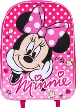 Disney MINNIE MOUSE Polka Dots Trolley Koffertje Vakantie Logeren Tripjes Roze -Reizen Verkoopwinkel 845x1200