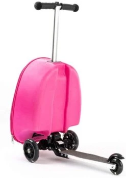 Handbagage Kinderen | Tas Meisje | Roze Uil | Koffer Handbagage | Kinder Koffer Meisjes | Step Meisje | Trolley Kinderen - 50 Kilo - 5 Tot 9 Jaar | Bouncy Box 40x20x25 Cm Incl. Nekkussen Vliegtuig -Reizen Verkoopwinkel 849x1200