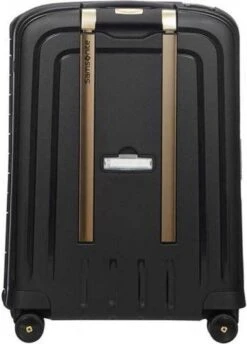 Samsonite Reiskoffer - S'Cure Dlx Spinner 55/20 (Handbagage) Black/Gold Deluscious -Reizen Verkoopwinkel 861x1200