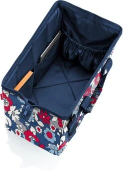 Reisenthel Allrounder L Reistas Sporttas - 30L - Florist Indigo Blauw -Reizen Verkoopwinkel 865x1200