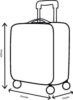 Decent Lumi Fix Handbagage Koffer - 55 Cm - Black/Blue -Reizen Verkoopwinkel 879x1200