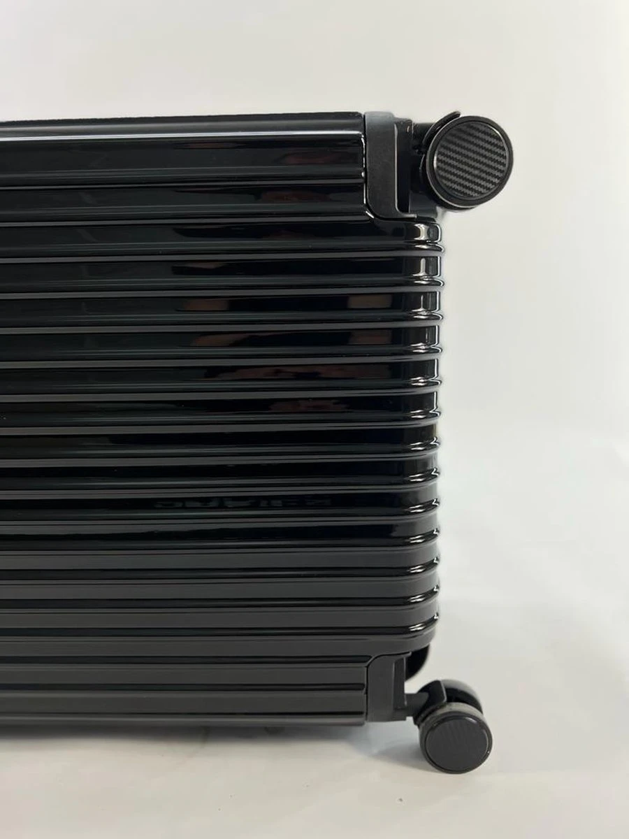 AATravel M Reiskoffer - Trolley ABS - Met Dubbele Wielen - 63 Cm - 66 Liter - Zwart 2 AATravel M Reiskoffer - Trolley ABS - Met Dubbele Wielen - 63 Cm - 66 Liter - Zwart - Afbeelding 2