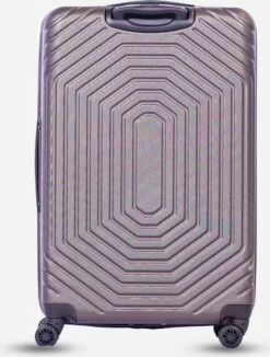 ©TROLLEYZ - Florence No.7 - Trolley - 55cm Met TSA Slot - Dubbele Wielen - 360° Spinners - 100% ABS - Handbagage Koffer In Cloudy Grey -Reizen Verkoopwinkel 910x1200 1