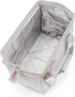 Reisenthel Allrounder M Reistas Sporttas - 18L - Twist Sky Rose Grijs -Reizen Verkoopwinkel 930x1200 1