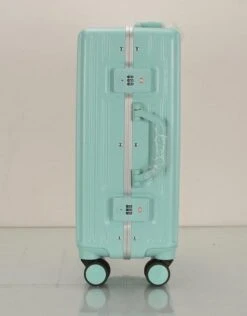 TOP AA Reis Kofferset - Trolleyset 3-delig Met TSA Slot Aluminum Frame, Kleine Cabine En Groot, ABS Luggage, (20+24+28 Inches 3 Pc Set), Roze/pink -Reizen Verkoopwinkel 939x1200