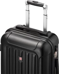 Swiss Alps - Handbagage Koffer - 55x35x22 Cm - 4 Wielen - Zwart -Reizen Verkoopwinkel 954x1200 1