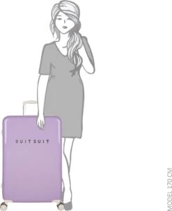 SUITSUIT - Fabulous Fifties - Royal Lavender - Reiskoffer (76 Cm) 37 SUITSUIT - Fabulous Fifties - Royal Lavender - Reiskoffer (76 Cm) -Reizen Verkoopwinkel 979x1200