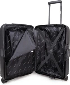 Decent Transit Handbagage Koffer - 55 Cm - Zwart -Reizen Verkoopwinkel 992x1200